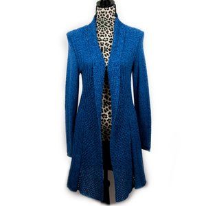 Notations Blue cardigan size S
